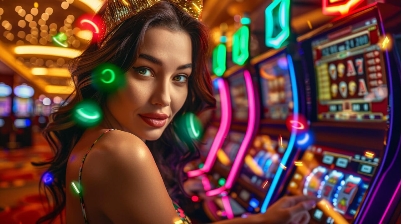 Live studio stream showing host and multiplier announcement for Lucky Twins round