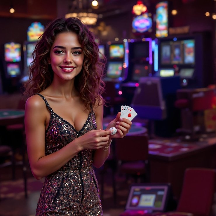 Live-dealer table selection screen showing blackjack roulette and baccarat options